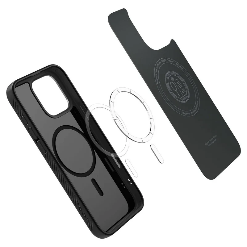 Spigen Apple iPhone 16 Pro Max Liquid Air T Camera Control Button Cover (MagFit) Case - Black