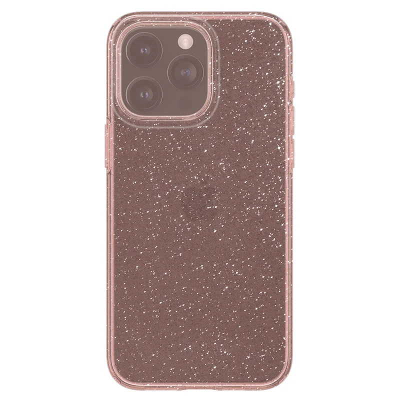 SPIGEN Liquid Crystal Glitter Case for iPhone 15 Pro Max (Rose Quartz)