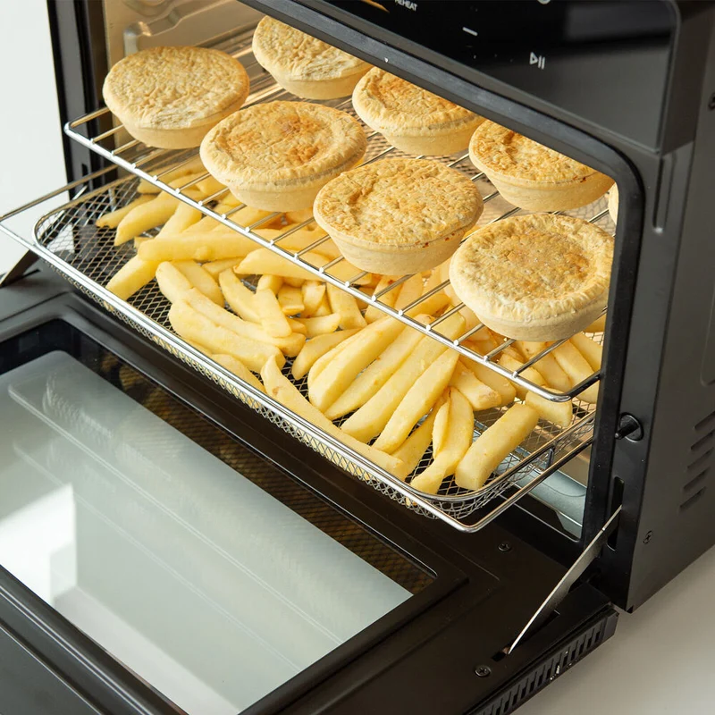 Kitchen Couture 240V 45L Multifunctional Large Air Fryer Oven 54x50cm Black