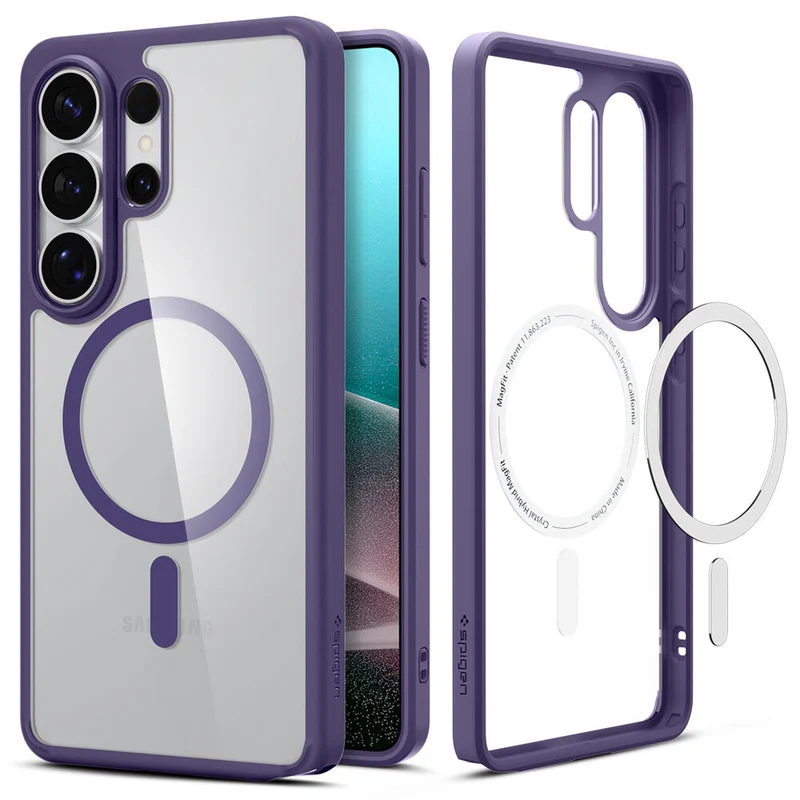 Spigen Galaxy S26 Ultra Ultra Hybrid (MagFit) Case (Deep Purple)
