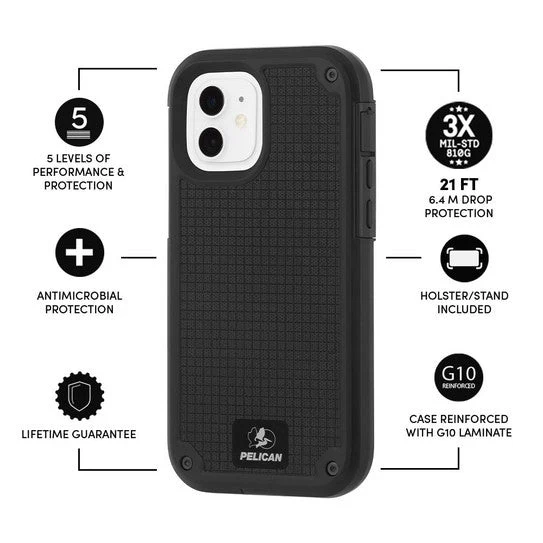 Pelican Shield Case for iPhone 12 mini - MagSafe Kevlar