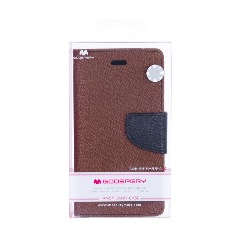 Goospery Fancy Diary for iPhone 11 Pro Max - Red/ Navy