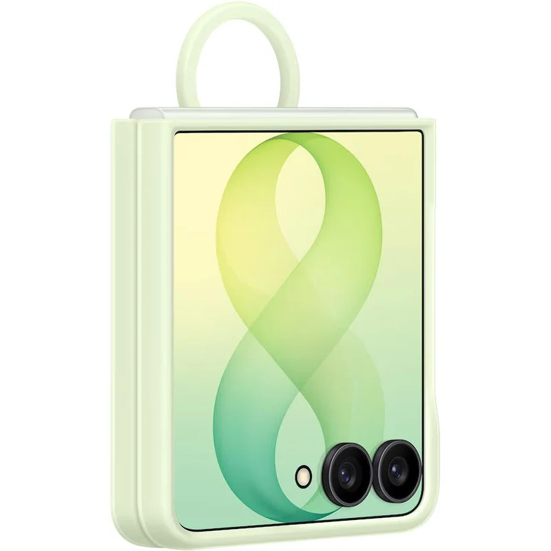 Samsung Silicone Ring Magnet Case for Galaxy Z Flip8 (Mint)