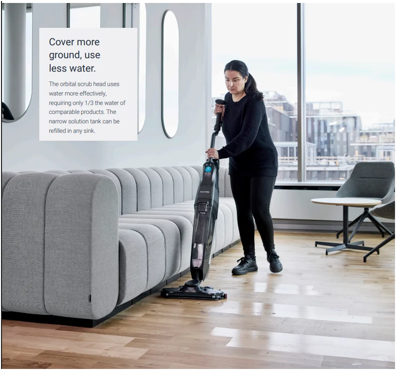 Nilfisk Dryft V1 Compact Walk Behind Scrubber Dryer