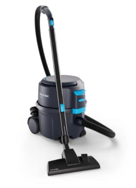 Nilfisk VP500 Cordless Commercial Dry Canister Vacuum Cleaner battery powered