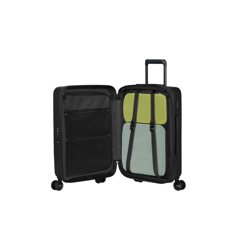 Samsonite Restackd Carry-on Expandable Easy Access 55cm (Black)