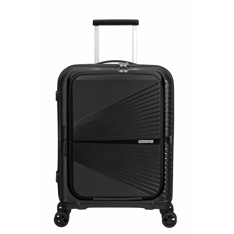 American Tourister Airconic Front Opening Onyx Black (Small)