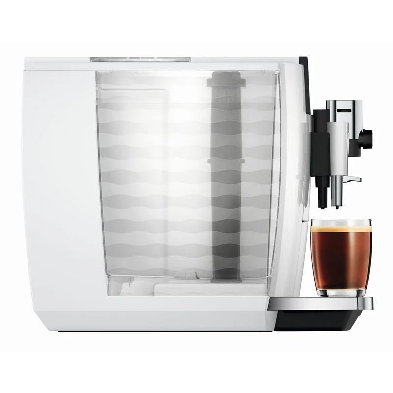 Jura E8 Fully Automatic Coffee Machine (Piano White)