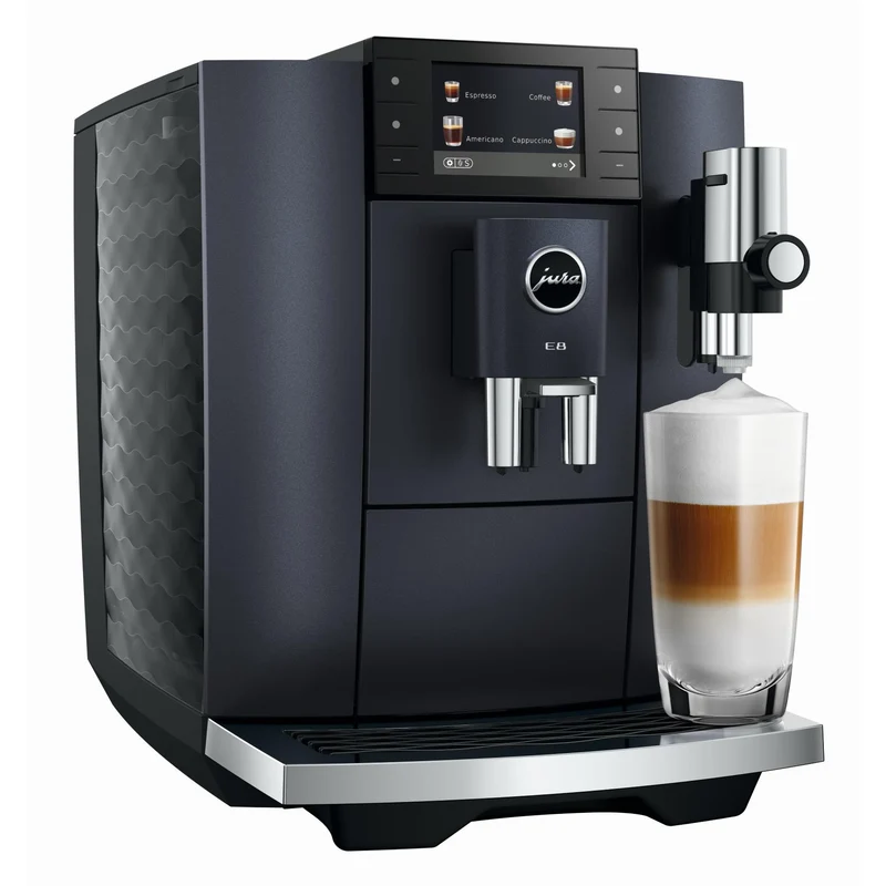Jura E8 Fully Automatic Coffee Machine (Cosmic Black)