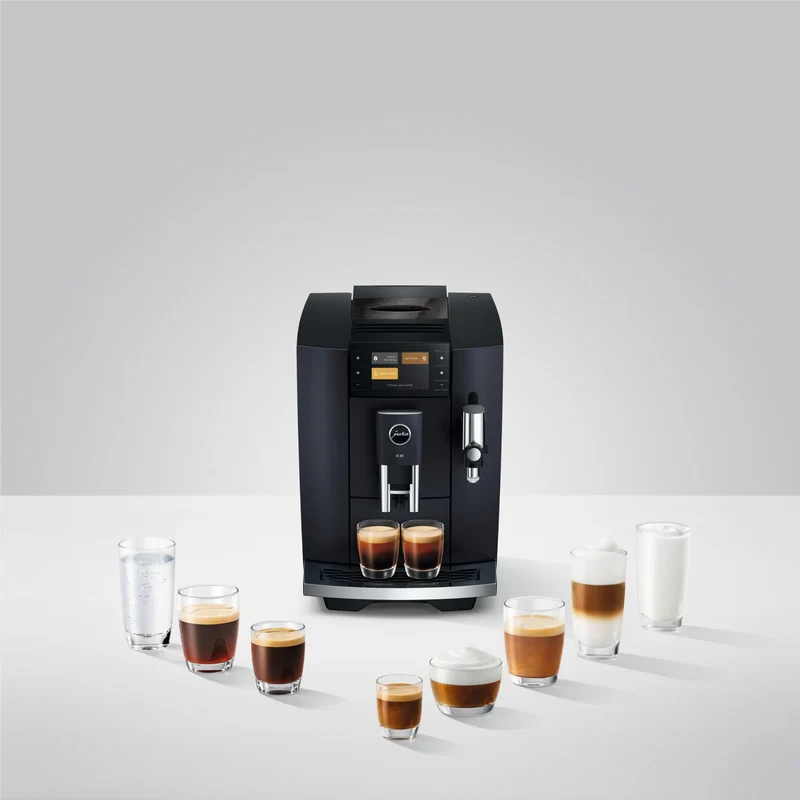 Jura E8 Fully Automatic Coffee Machine (Cosmic Black)