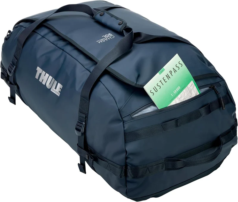 Thule Chasm 90L Duffle Travel Backpack Bag Extra Large in Darkest Blue