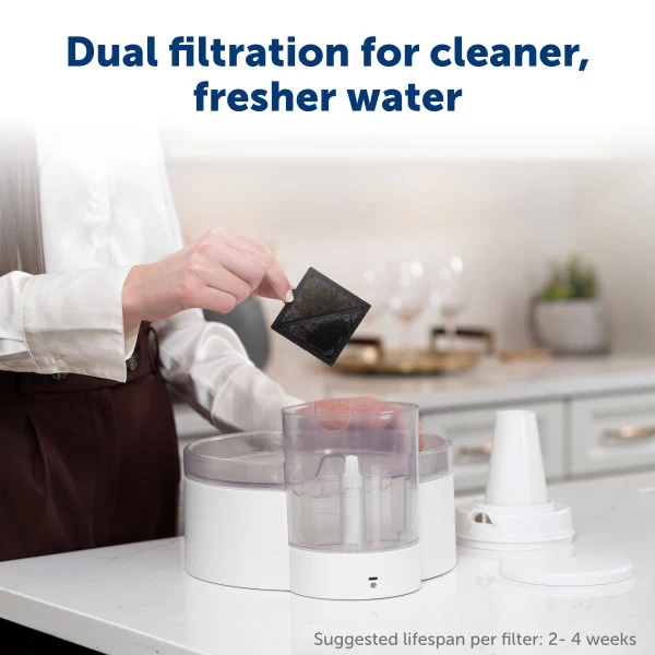 PetSafe® Outlast™ 3.7 Litre Pumpless Pet Fountain