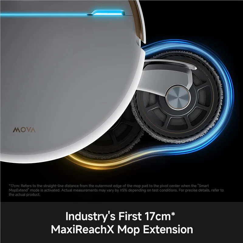 MOVA V70 Ultra Complete Wet and Dry Robotic Vacuum (White)