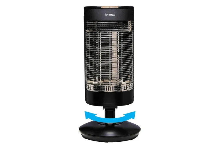Ionmax ION801 Far Infrared Ray Thermal Heater with Timer (Black)