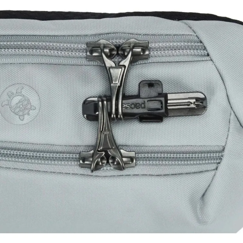 Pacsafe V Tech Anti-Theft RFID Blocking Slashguard Sling Pack 10L Digital Grey