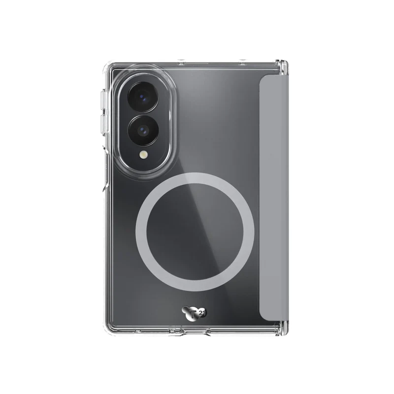 Tech21 EvoClear Case with Magnet for Galaxy Z Fold8 (Clear)