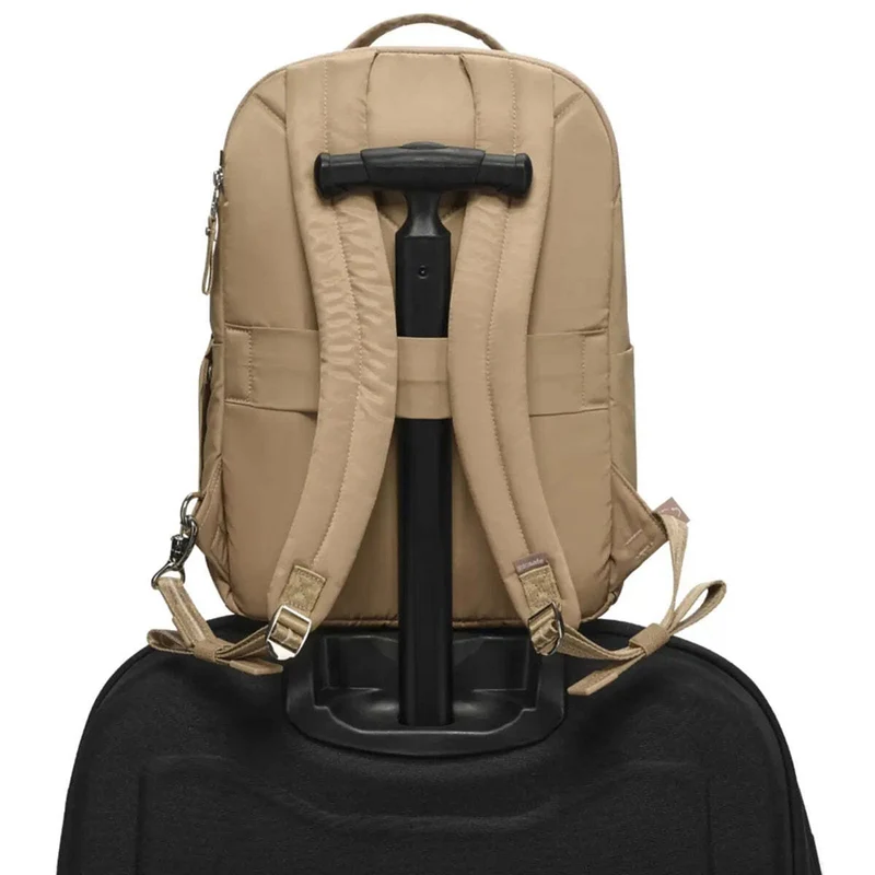 Pacsafe W 10L Anti-theft 13" Laptop Backpack - Taupe