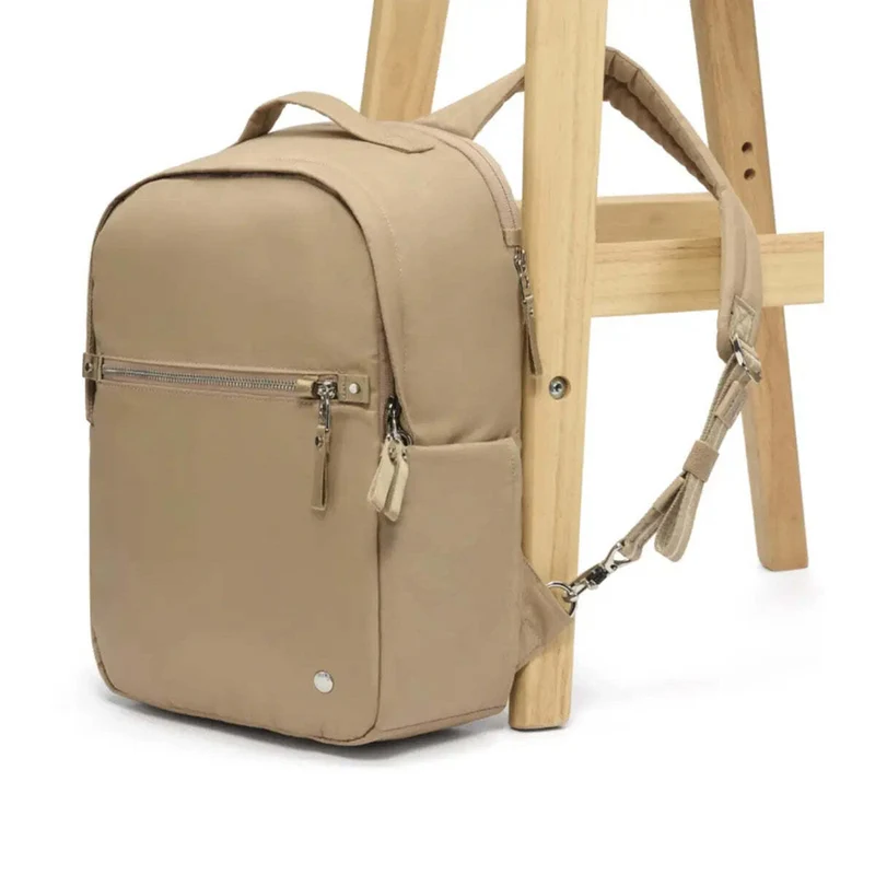 Pacsafe W 10L Anti-theft 13" Laptop Backpack - Taupe