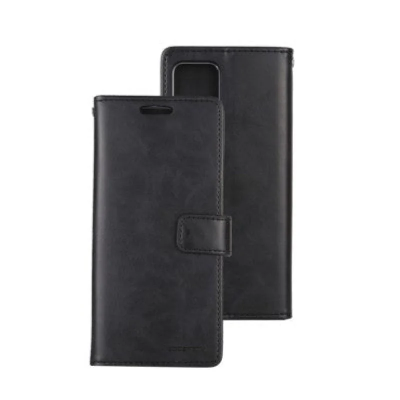 Goospery Bluemoon Diary for iPhone 16 - Black, With Magsafe