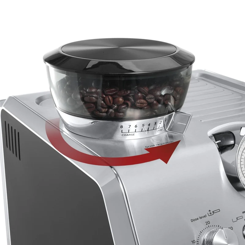 De'Longhi La Specialista Arte Manual Pump Coffee Machine (Black)