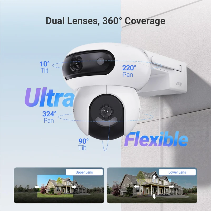 EZVIZ HB90 Dual 3K Security Camera with Solar Panel
