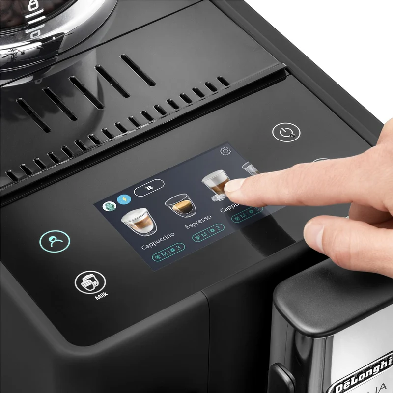 De'Longhi Rivelia With Cool Carafe Fully Automatic Coffee Machine (Black)