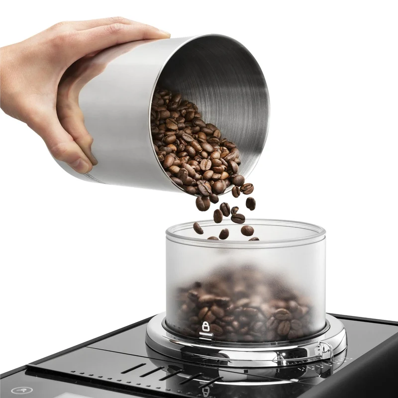 De'Longhi Rivelia With Cool Carafe Fully Automatic Coffee Machine (Black)