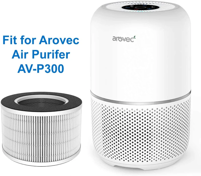 AROVEC Air Purifier Replacement Filter for AV-P300, Genuine (4 Pack)