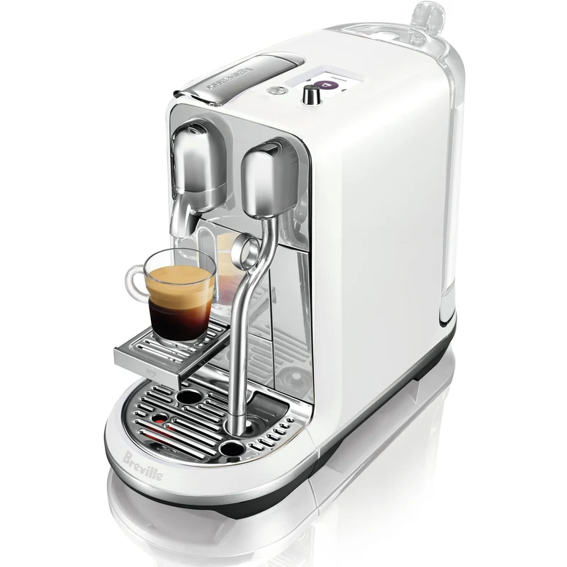 Breville Nespresso Creatista Plus Capsule Coffee Machine (Sea Salt White)