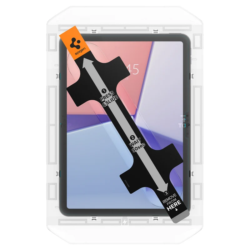 Spigen Apple iPad Air 11 M4/M3/M2 (2026/2025/2024) EZ Fit GLAS.tR Slim 1PC Glass Screen Protector (Clear)