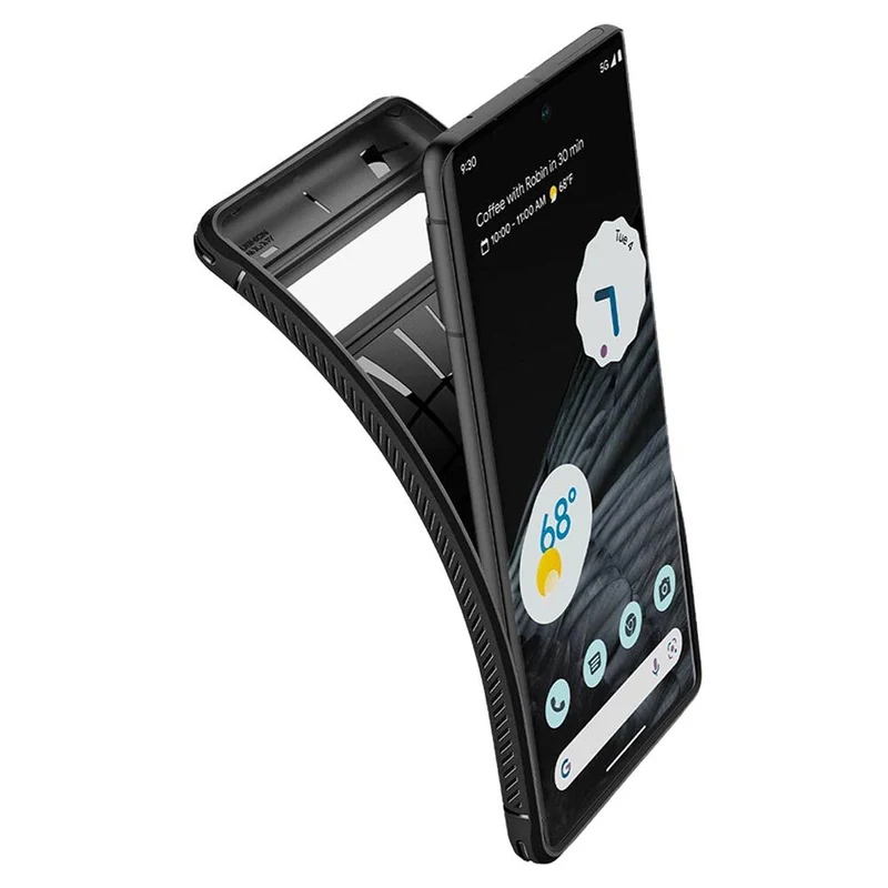 Spigen Google Pixel 7 Pro Rugged Armor Case (Black)
