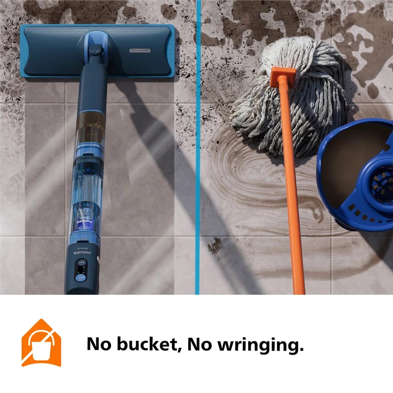Philips One Up 5000 Series Cordless Electric Mop