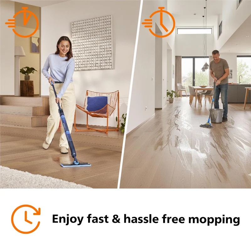 Philips One Up 5000 Series Cordless Electric Mop