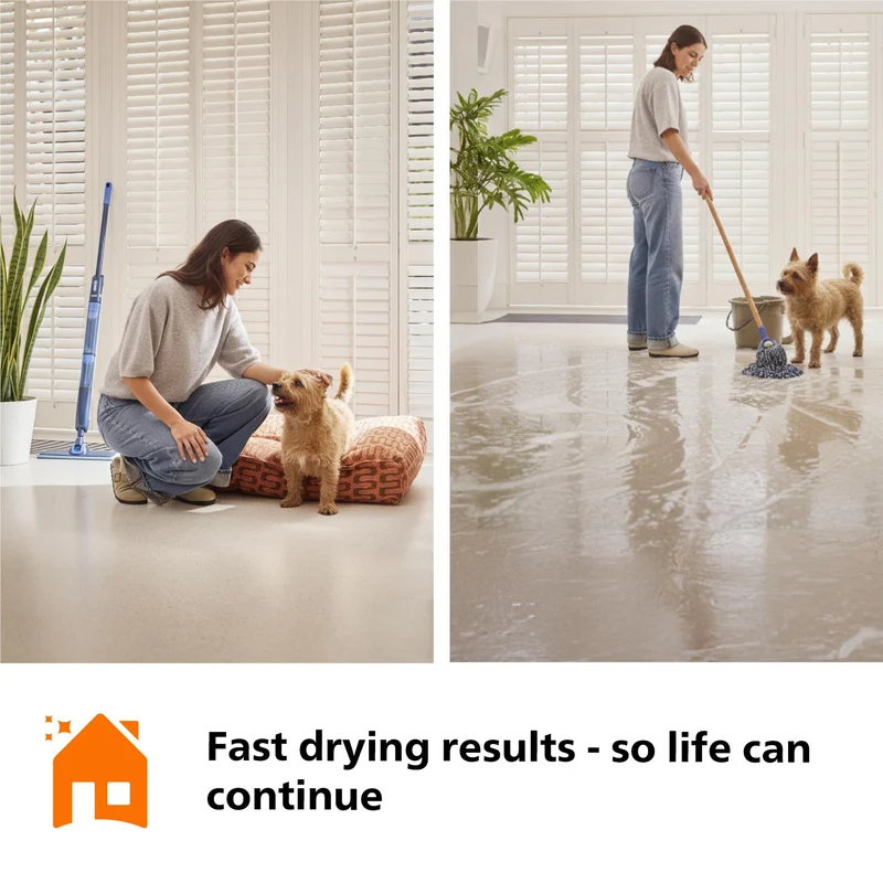 Philips One Up 5000 Series Cordless Electric Mop