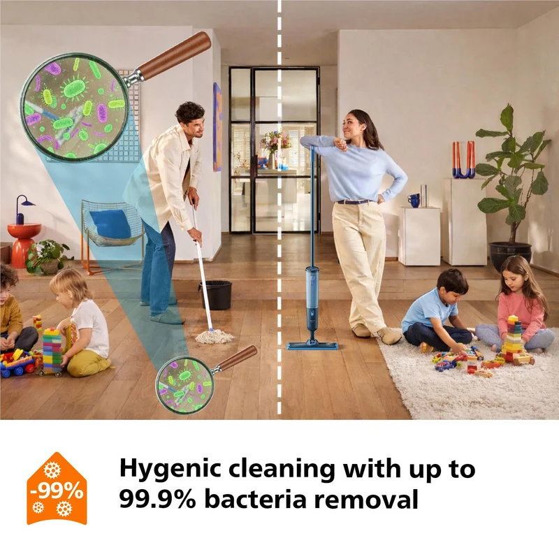 Philips One Up 3000 Series Cordless Electric Mop