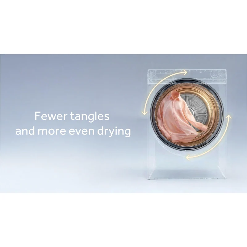 Haier HDHPS80NW1 500 Series 8kg Heat Pump Dryer (White)