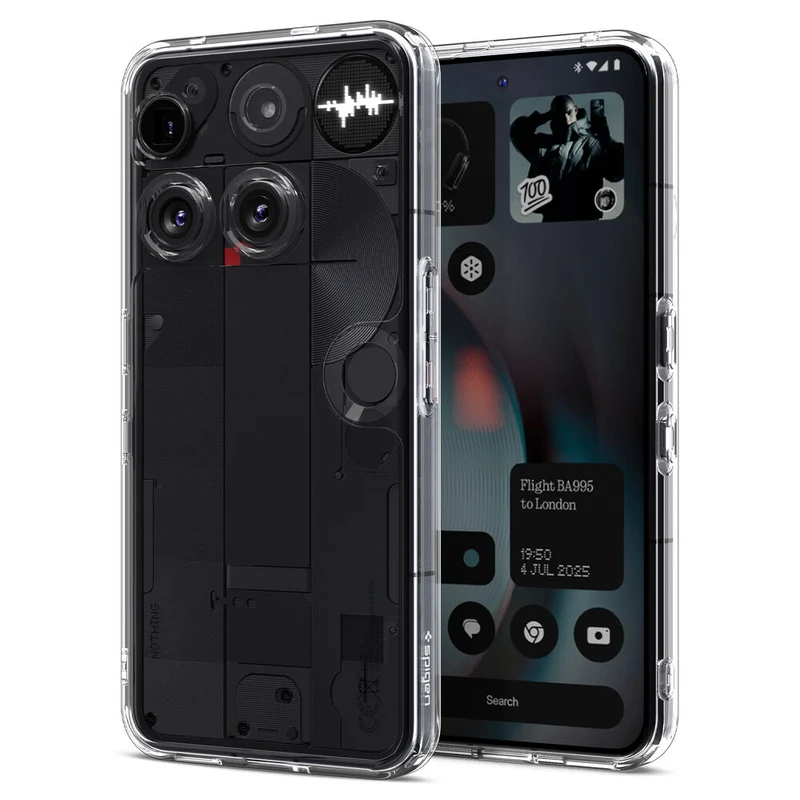 Spigen Nothing Phone (3) Ultra Hybrid Case (Crystal Clear)
