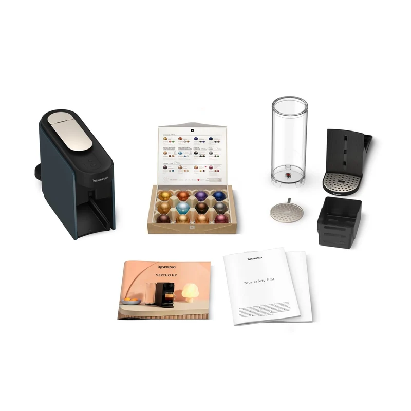 Breville Nespresso Vertuo Up Capsule Coffee Machine Solo (Ocean Blue)