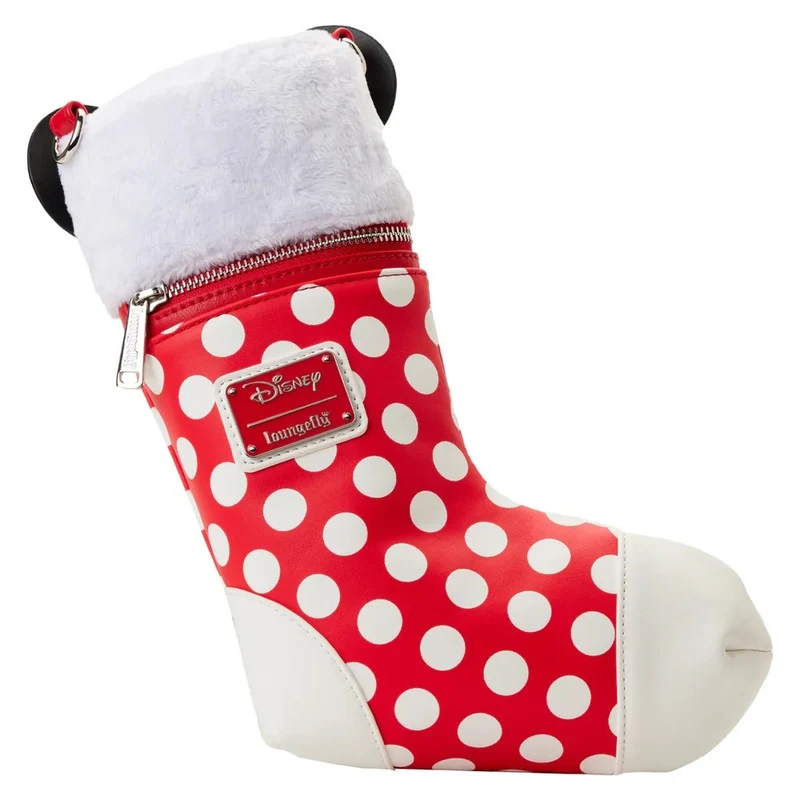Loungefly Disney Minnie Mouse - Christmas Stocking Crossbody Bag