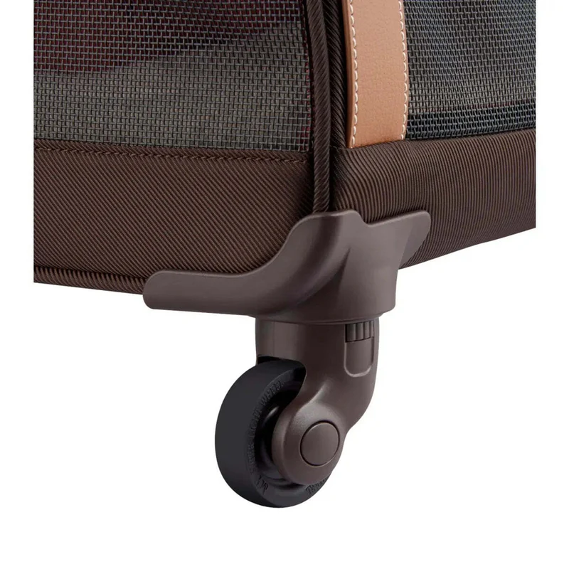 Delsey Chatelet Air 2.0 Wheeled Pet Animal Carrier Trolley Bag - Brown