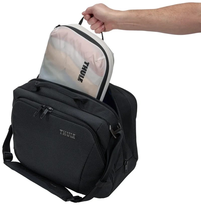 THULE Packing Cube Set Compression Travel Storage Bags Duo 2x (Small and Medium) White
