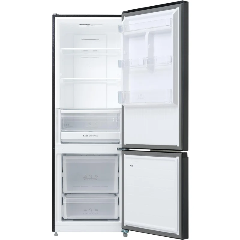 Solt GGSBM325DS 325L Bottom Mount Fridge (Dark Silver)