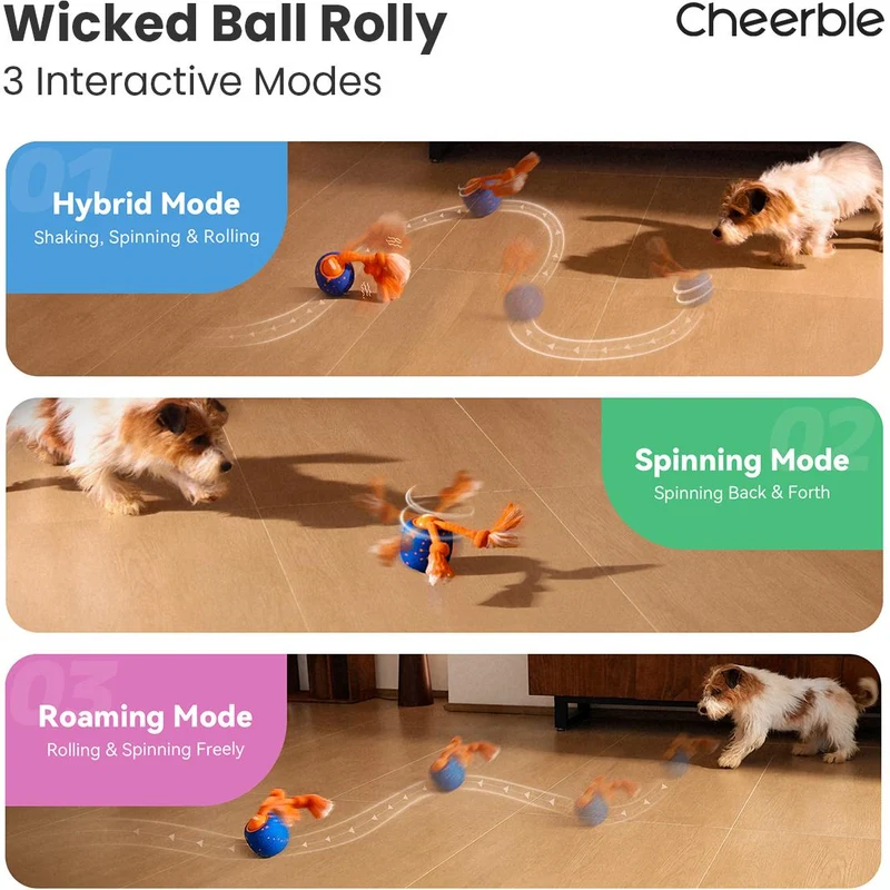 Cheerble Wicked Ball Rolly (Royal Blue)