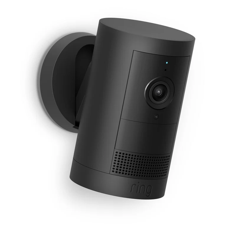 Ring Outdoor Security Camera Plus 2K Battery (Black)