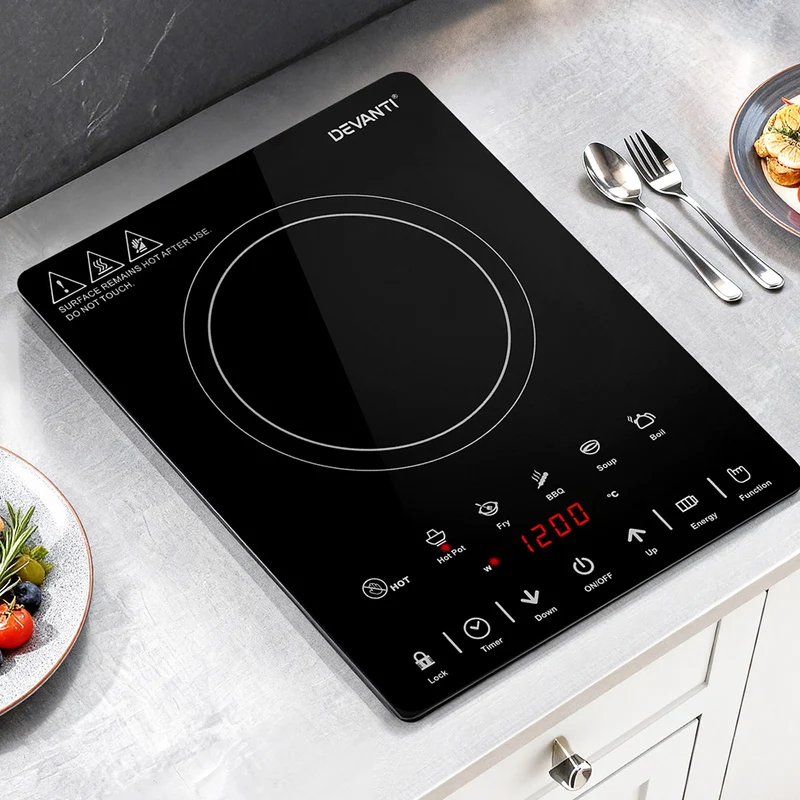 Devanti Electric Ceramic Cooktop 30cm