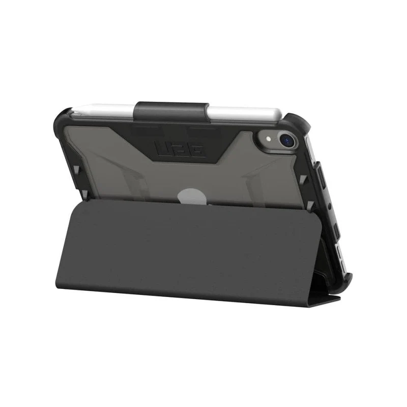 Urban Armour Gear Plyo Folio Case For iPad Mini Gen 6 2021 (Black/Ice)