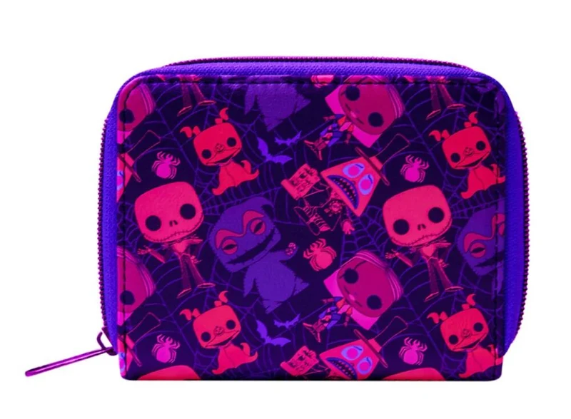 Loungefly Disney The Nightmare Before Christmas - Blacklight Wallet