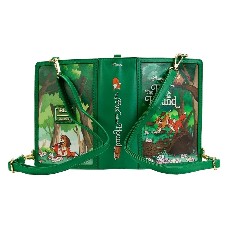 Loungefly Disney The Fox and the Hound - Classic Book Convertible Crossbody