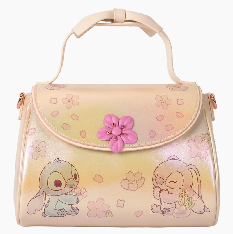 Loungefly Disney Lilo and Stitch - Cute Stitch Bow Handle Crossbody Bag