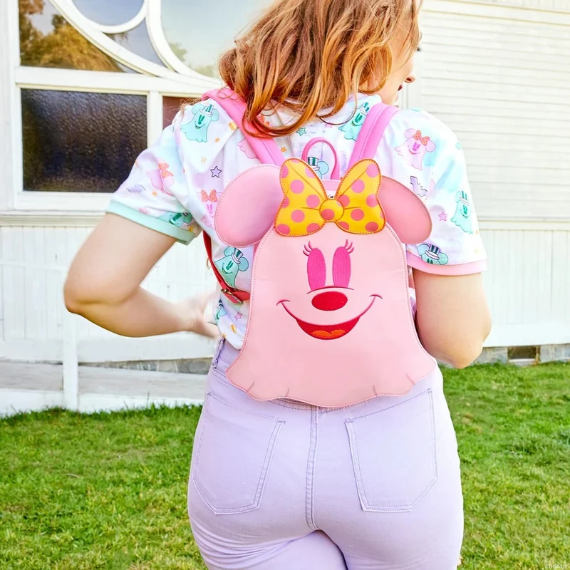 Loungefly Disney Minnie Mouse - Pastel Ghost Glow In The Dark Mini Backpack